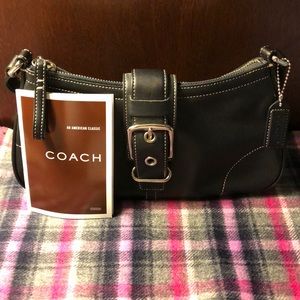**PRICE DROP** Coach Hampton Black Leather Purse